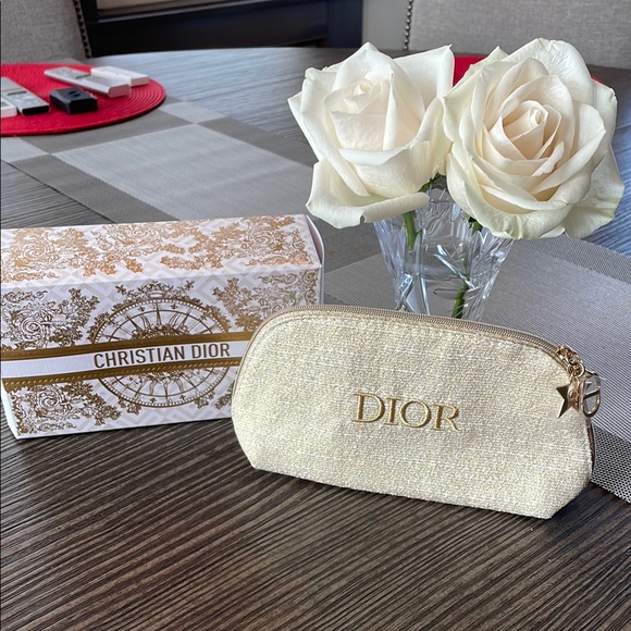 Dior Beauty Pouch Holiday 2024 NEW in box - Picture 1 of 6